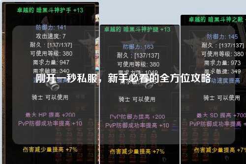剛開一秒私服，新手必看的全方位攻略
