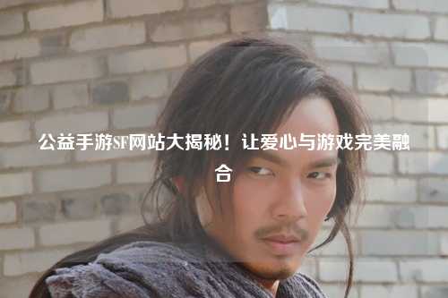 公益手游SF網(wǎng)站大揭秘！讓愛心與游戲完美融合