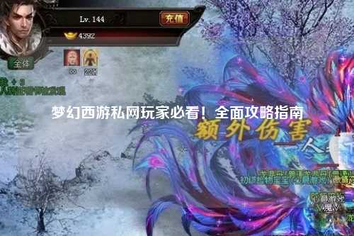 夢(mèng)幻西游私網(wǎng)玩家必看！全面攻略指南