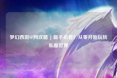 夢(mèng)幻西游SF網(wǎng)攻略 | 新手必看！從零開(kāi)始玩轉(zhuǎn)私服世界